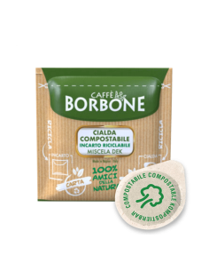 Cialde Borbone miscela verde decaffeinato in carta...