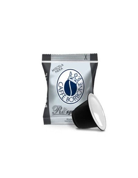 Capsule Borbone Respresso Compatibili Nespresso miscela nera