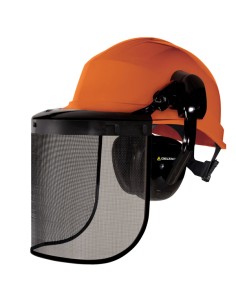 Elmetto forestale arancio