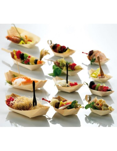 Barchetta finger food aperitivo cm 7x5