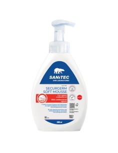 Sapone in mousse Securgerm - con antibatterico  - 600 ml