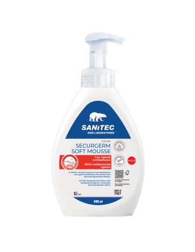 Sapone in mousse Securgerm - con antibatterico...