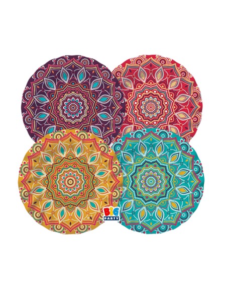 Piatto Mandala - Big Party  da cm 20