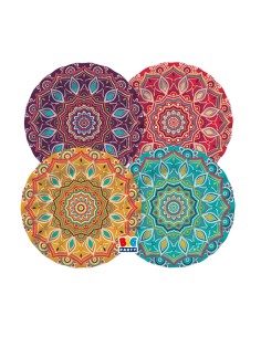 Piatto Mandala - Big Party  da cm 25